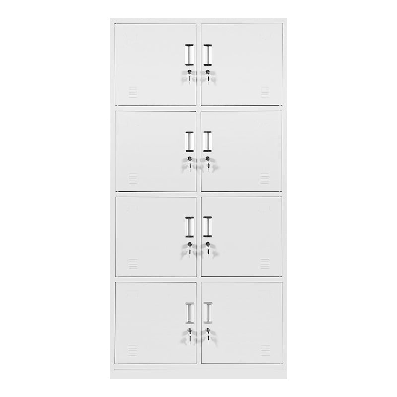 White Hinged Wardrobe Cabinet Contemporary Steel Wardrobe Armoire