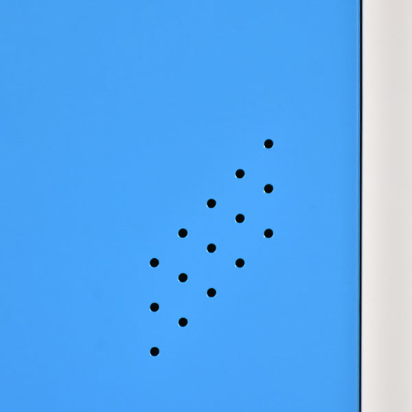 Contemporary Steel Storage Cabinet Non-Hanging Wardrobe Armoire