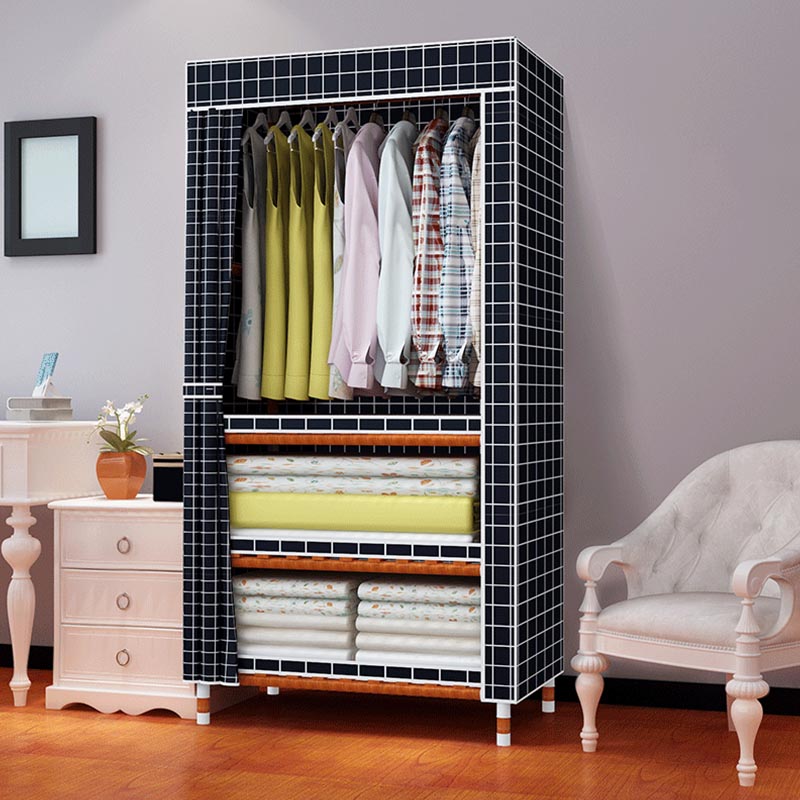 Modern Storage Cabinet for Home Matte Finish Cabinet with Wooden Frame