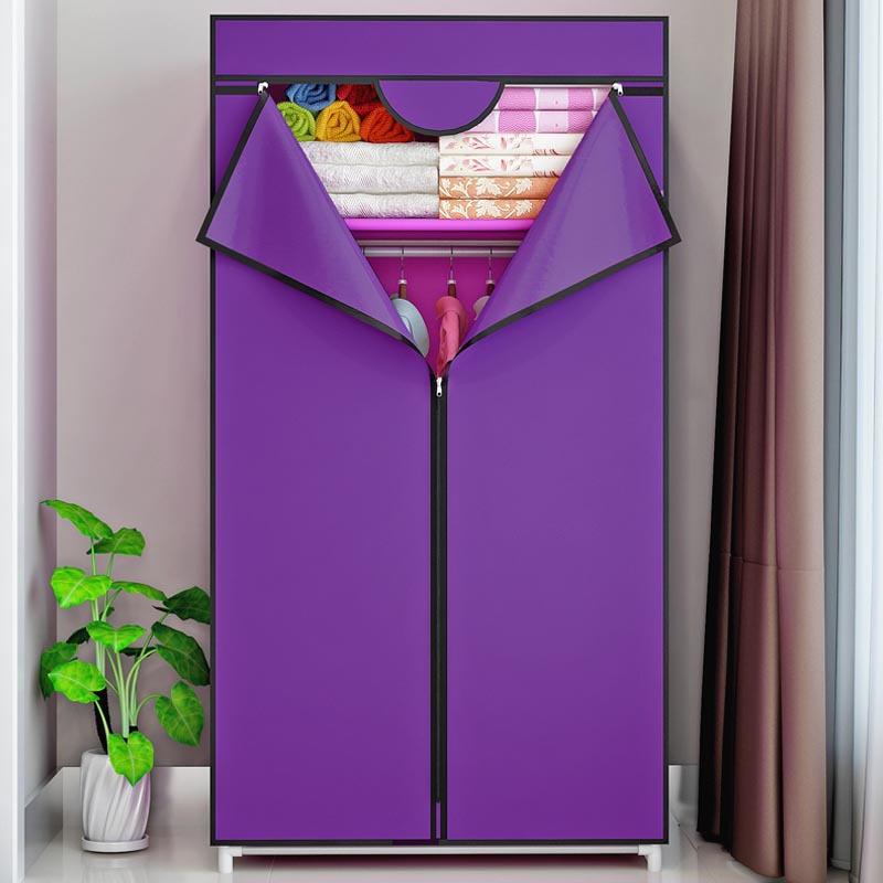 Contemporary Storage Cabinet with Metal Frame Matte Finish Cabinet for Bedroom