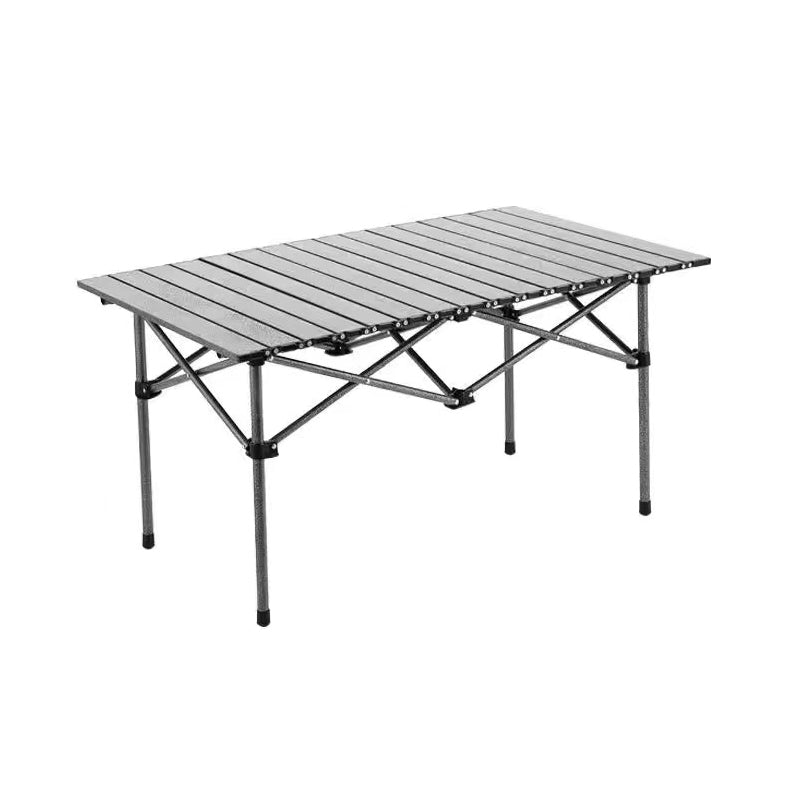 Modern Foldable Metal Table Set 1/3/5 Pieces Dining Table Set for Outdoor