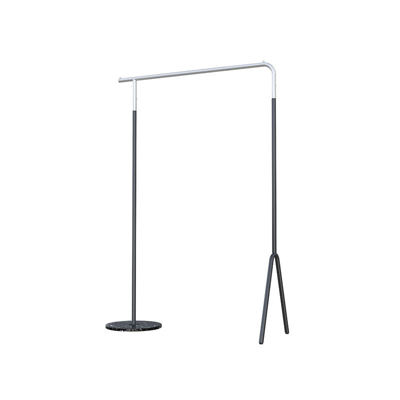 Industrial Minimalist Style Coat Rack Metallic Free Standing Coat Hanger
