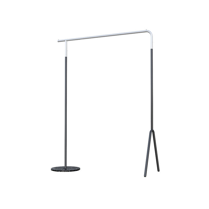 Industrial Minimalist Style Coat Rack Metallic Free Standing Coat Hanger