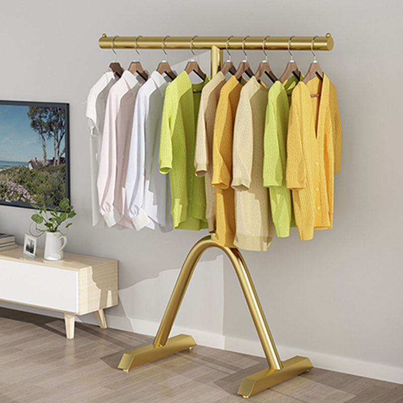 Modern Minimalist Style Coat Rack Metallic Free Standing Coat Rack for Living Room