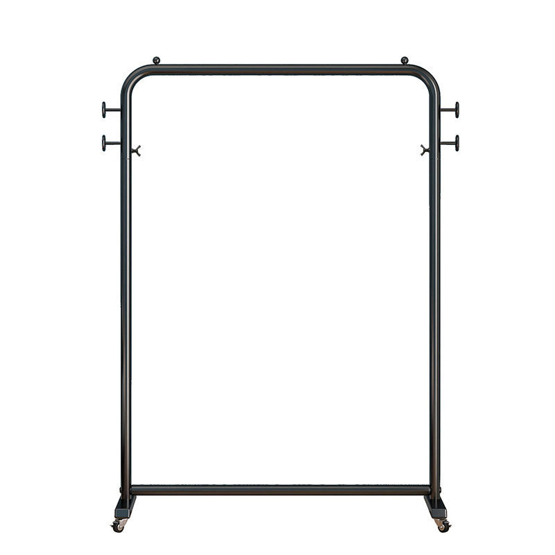 Industrial Minimalist Style Coat Rack Metallic Free Standing Hooks Design Coat Rack