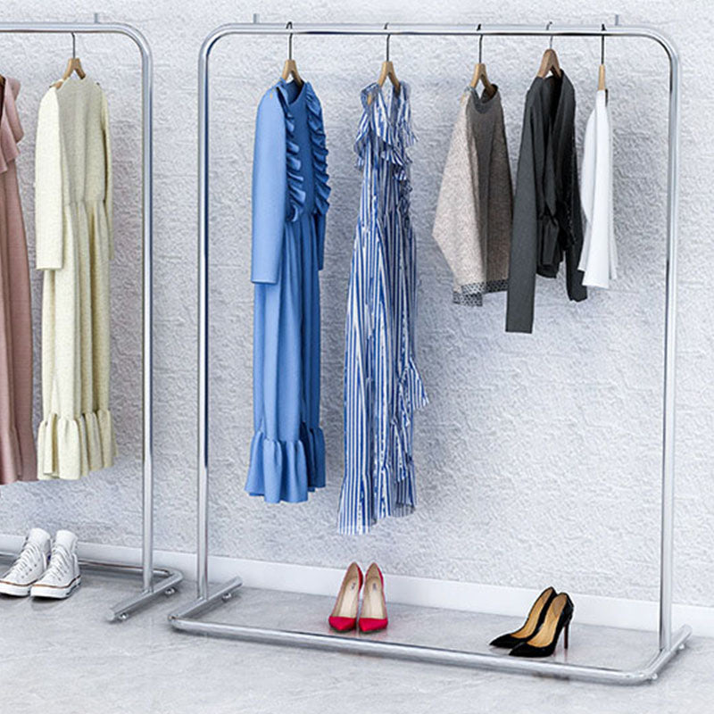 Industry Style Coat Rack Hanging Rail Metal Living Room Coat Hanger