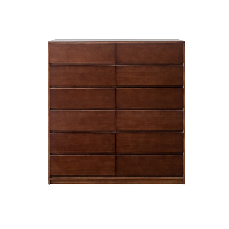 15.74" Wide Accent Chest Pine Rectangle Standard Chest with Drawers