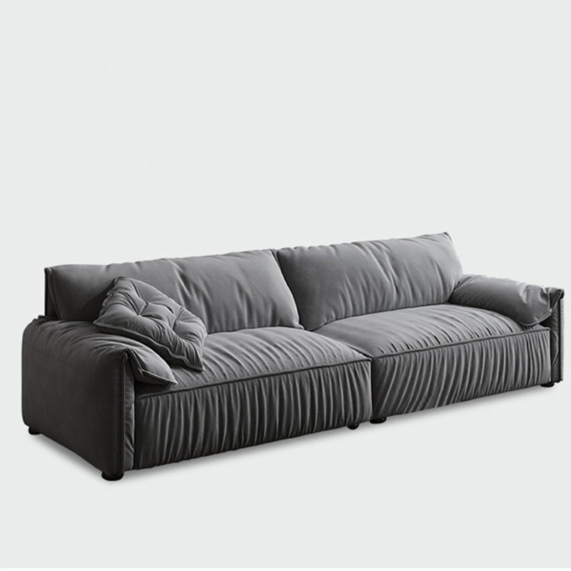 Contemporary Pillow Top Arm Standard Sofa Cushions Seating with Pillow