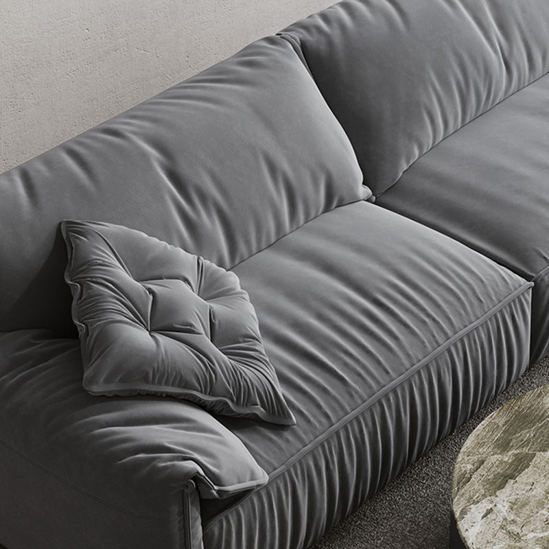Contemporary Pillow Top Arm Standard Sofa Cushions Seating with Pillow