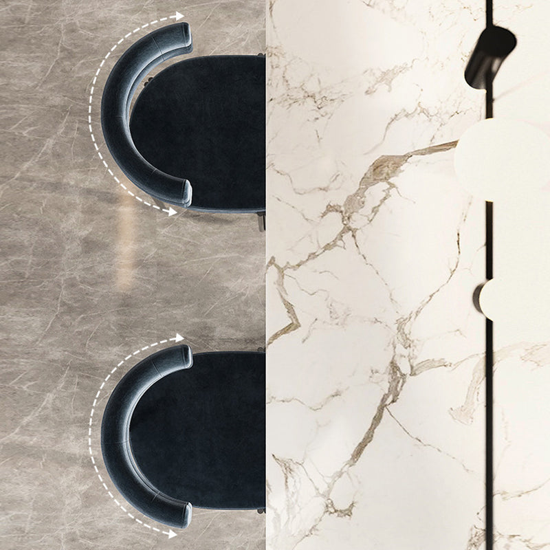 Industrial Velvet Dining Room Chair Open Back Dining Side Chair for Restaurant Use