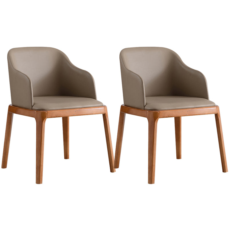 Contemporary Dining Arm Chair Upholstered Dining Room Chair for Home
