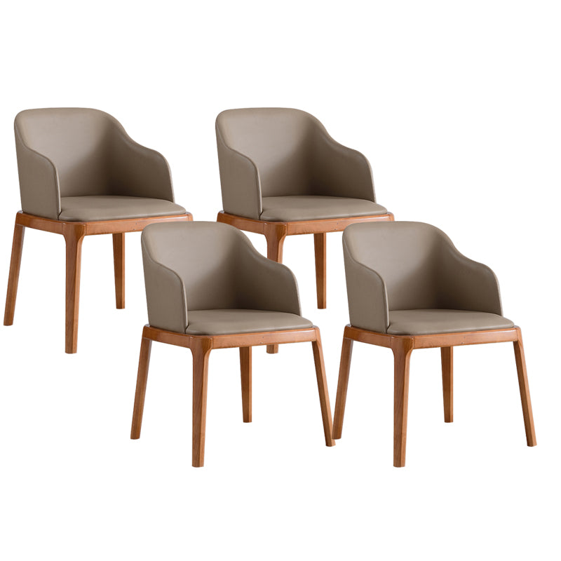 Contemporary Dining Arm Chair Upholstered Dining Room Chair for Home