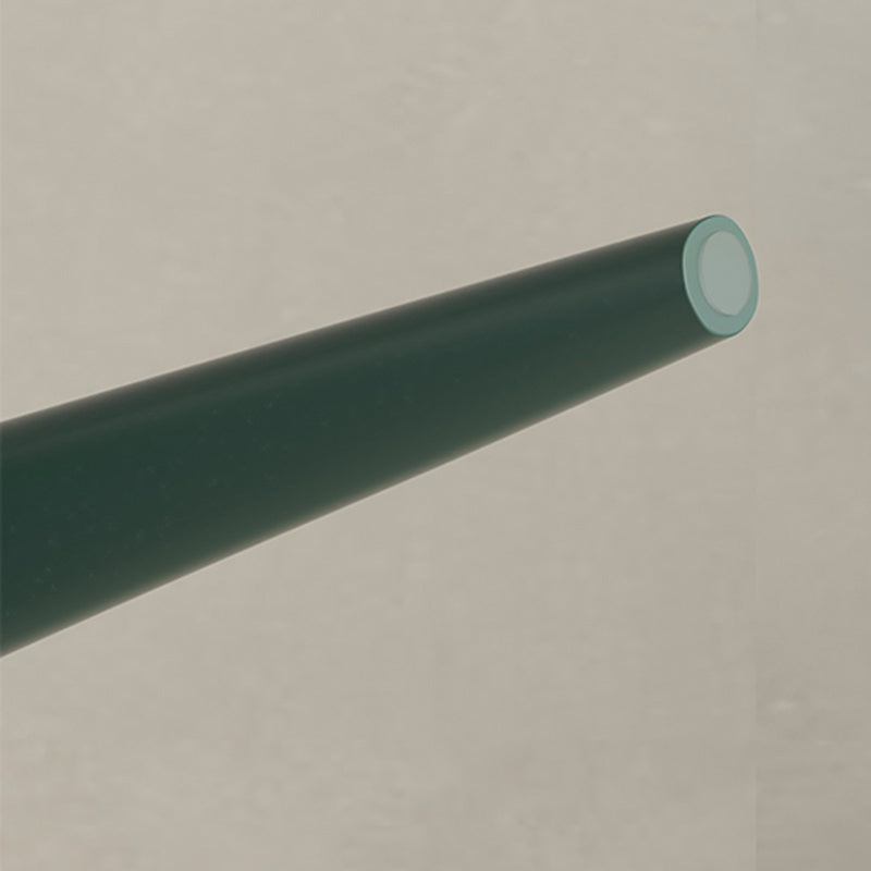 Scandinavian Open Back Side Chair Plastic Armless Dining Chairs