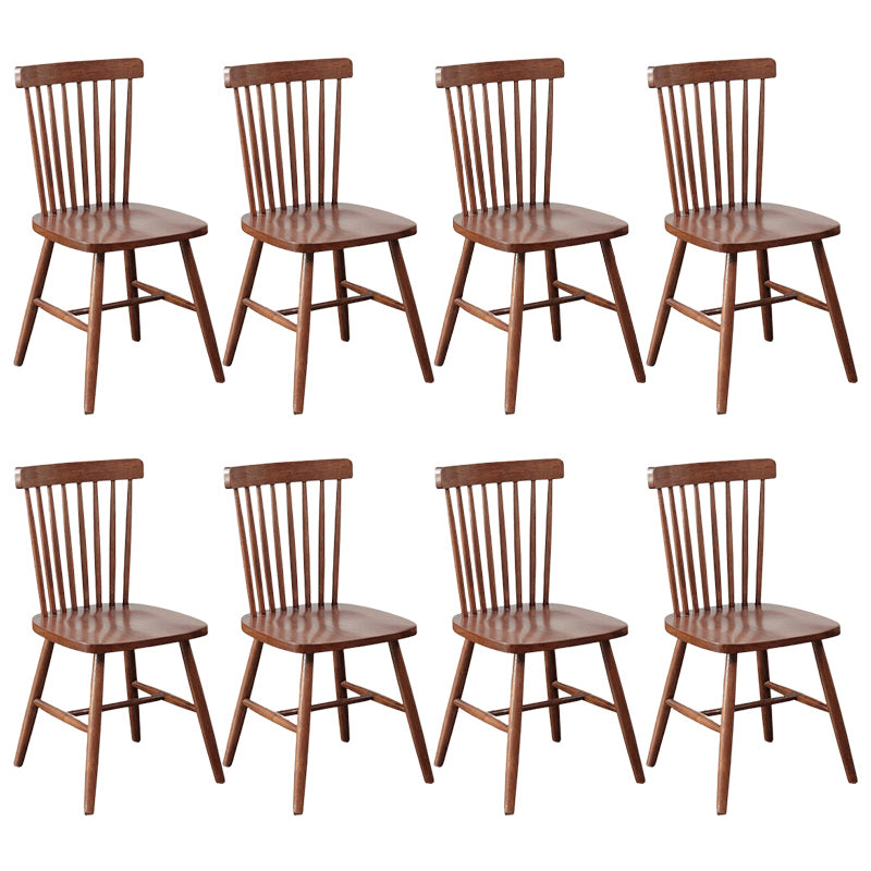 Oak Solid Wood Dining Chair Traditional Dining Room Chair for Home