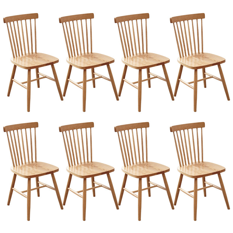 Oak Solid Wood Dining Chair Traditional Dining Room Chair for Home