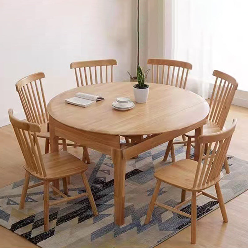 Oak Solid Wood Dining Chair Traditional Dining Room Chair for Home