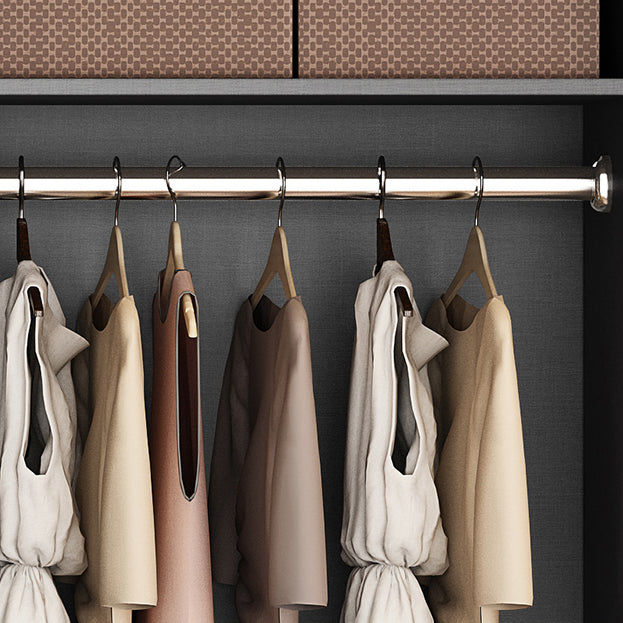 White Colour Wooden Wardrobe Contemporary Style Wardrobe Closet for Home