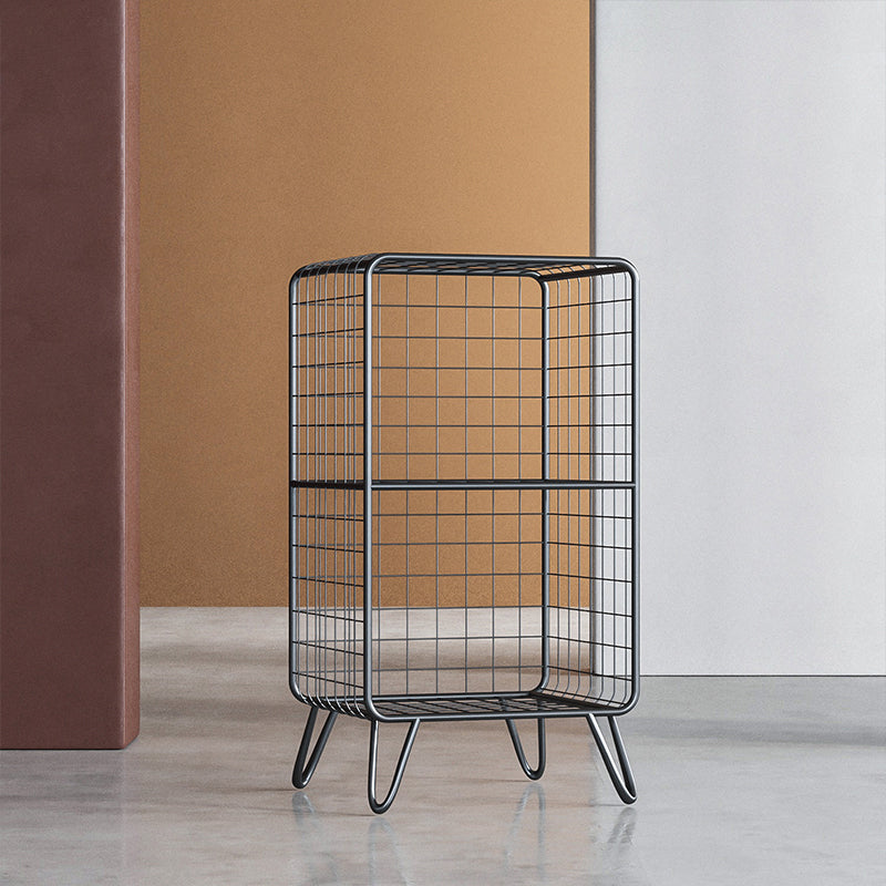 Glam Metal Bookshelf Standard Shelf Bookshelf for Home Office