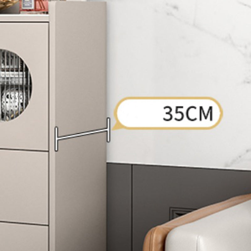 13.65-inch Width Glam Storage Chest Stone Storage Chest Dresser