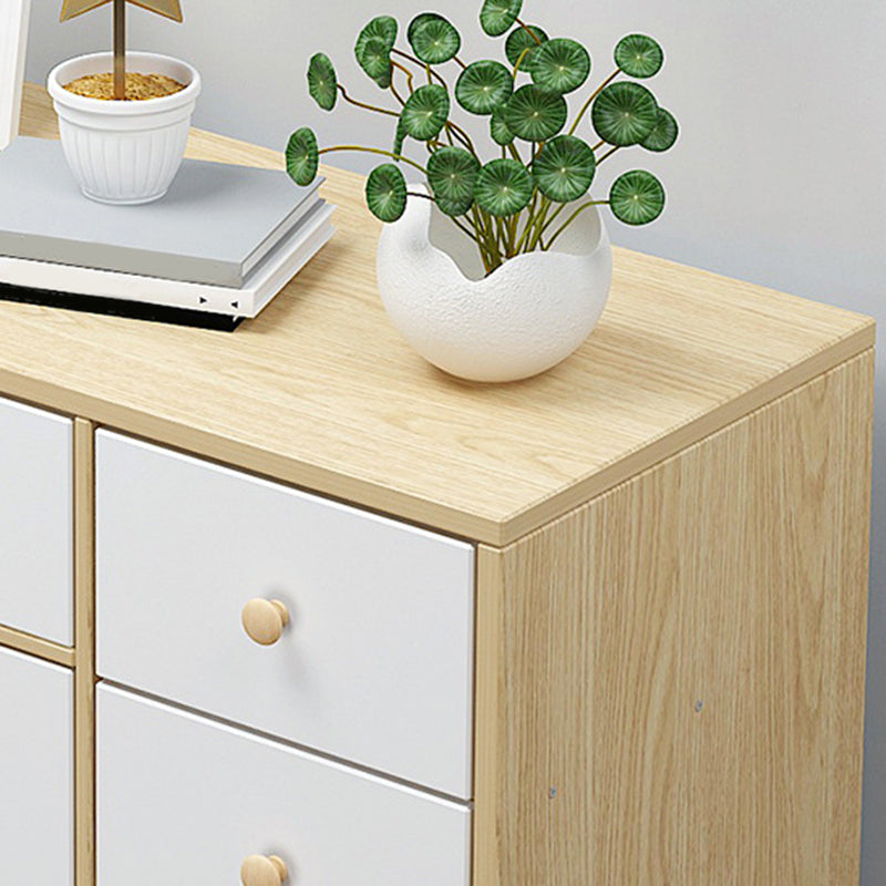13.26-inch W Storage Chest Dresser Modern Manufactured Wood Dresser