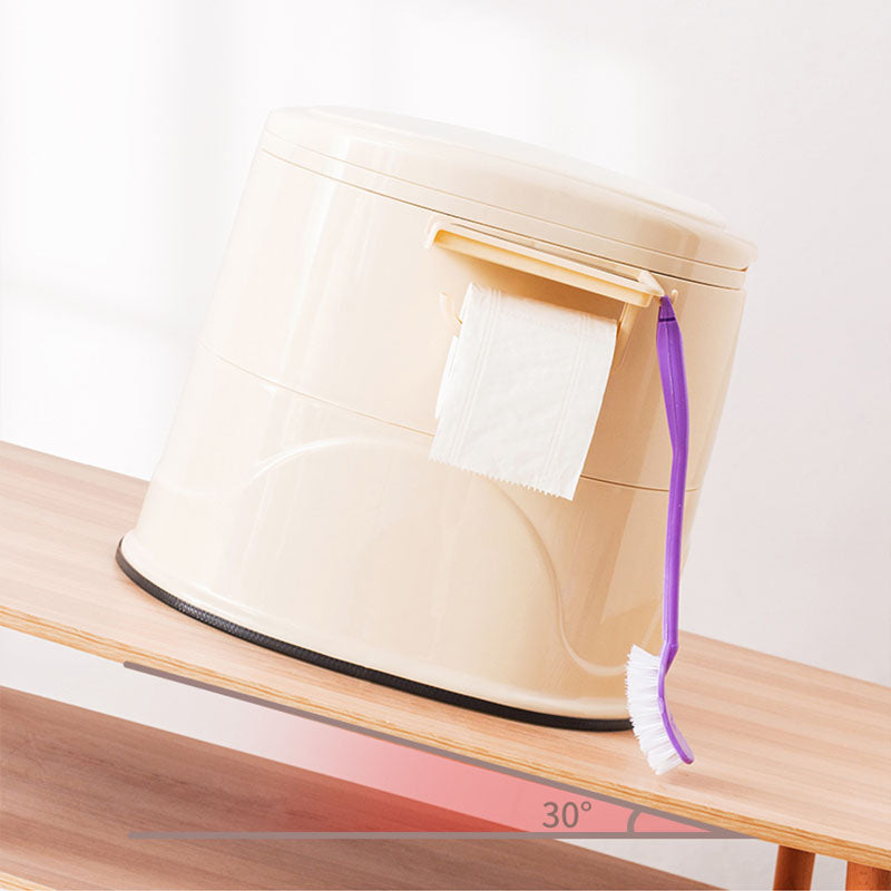 Contemporary Floor Mounted Toilet Plastic Toilet Bowl for Bathroom