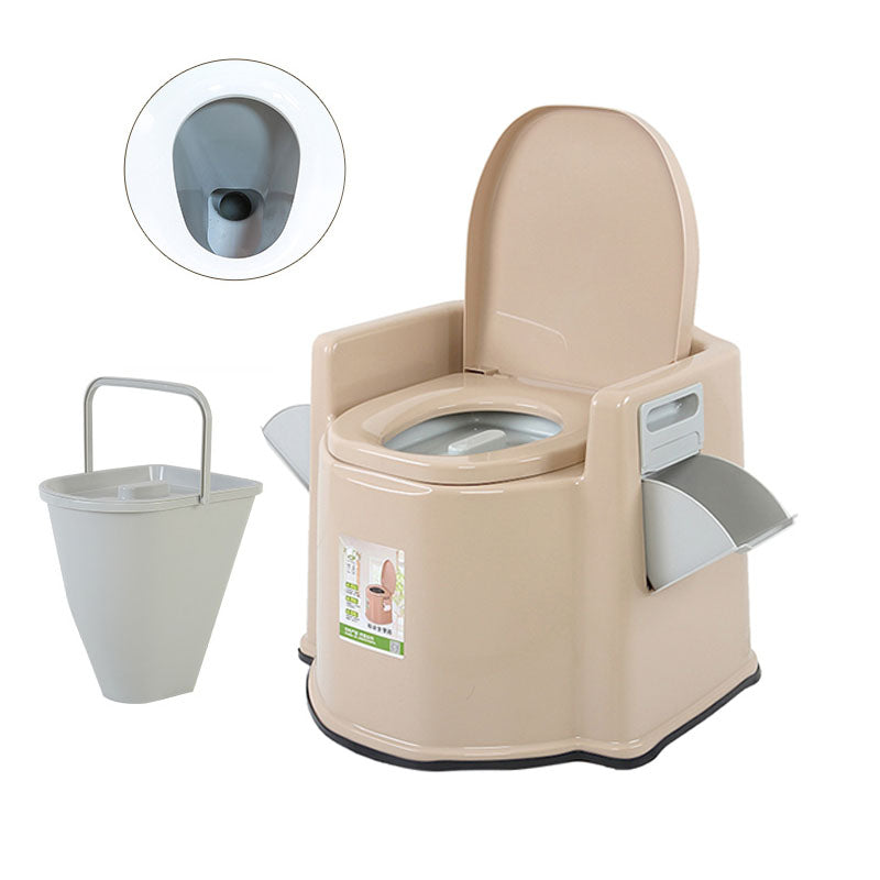 Contemporary Plastic Toilet Floor Mounted Toilet Bowl for Washroom