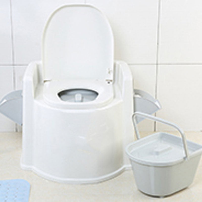 Contemporary Plastic Toilet Floor Mounted Toilet Bowl for Washroom
