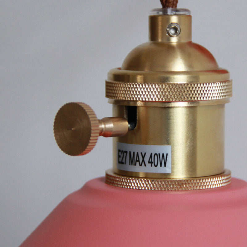 Nordic Style Wall Mount Light Cone Shape Colorful Wall Lamp for Living Room