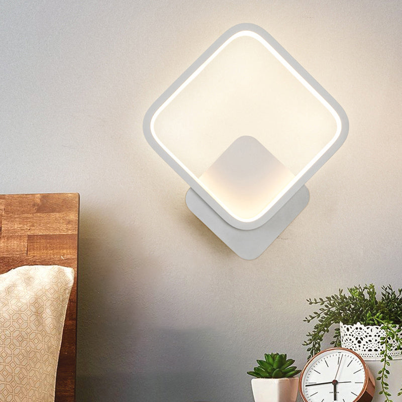 Modern Metallic Wall Light Linear LED Wall Light Sconce for Bedroom