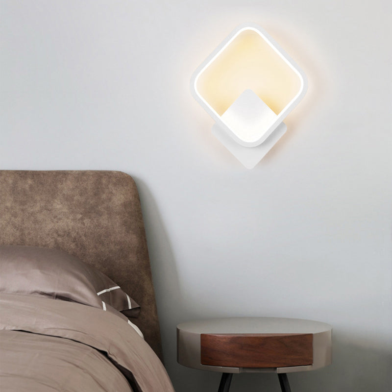 Modern Metallic Wall Light Linear LED Wall Light Sconce for Bedroom