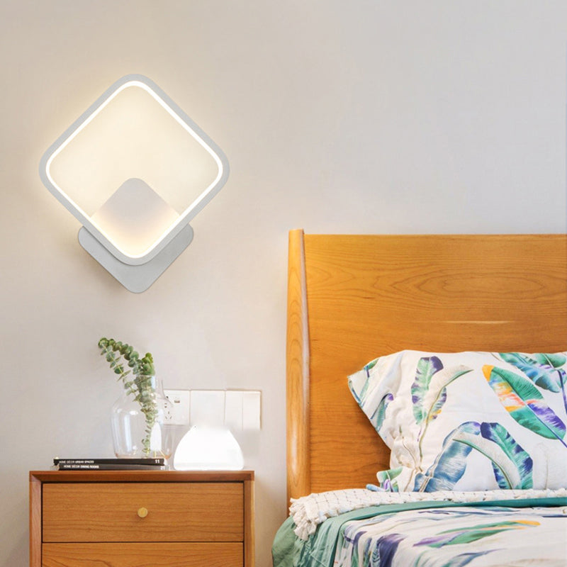 Modern Metallic Wall Light Linear LED Wall Light Sconce for Bedroom