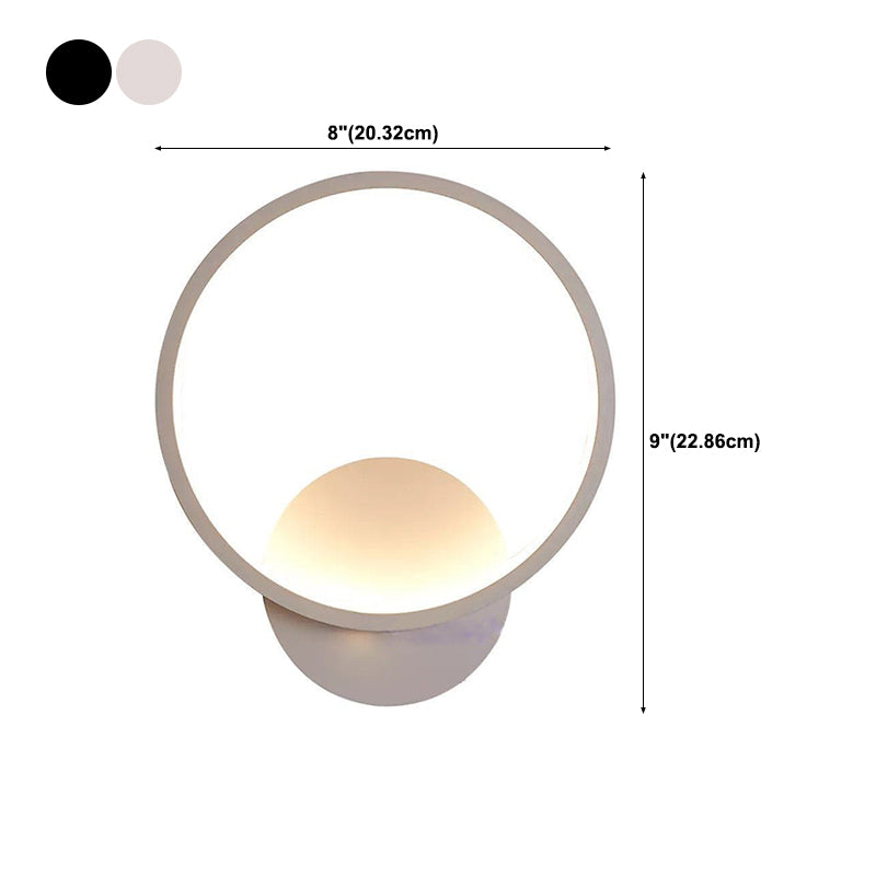 Modern Metallic Wall Light Linear LED Wall Light Sconce for Bedroom