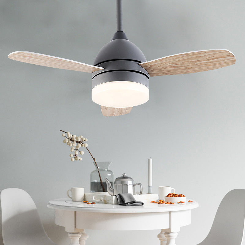 Colorful Ceiling Fan Light Fixture Contemporary LED Ceiling Flush Mount for Kids' Room
