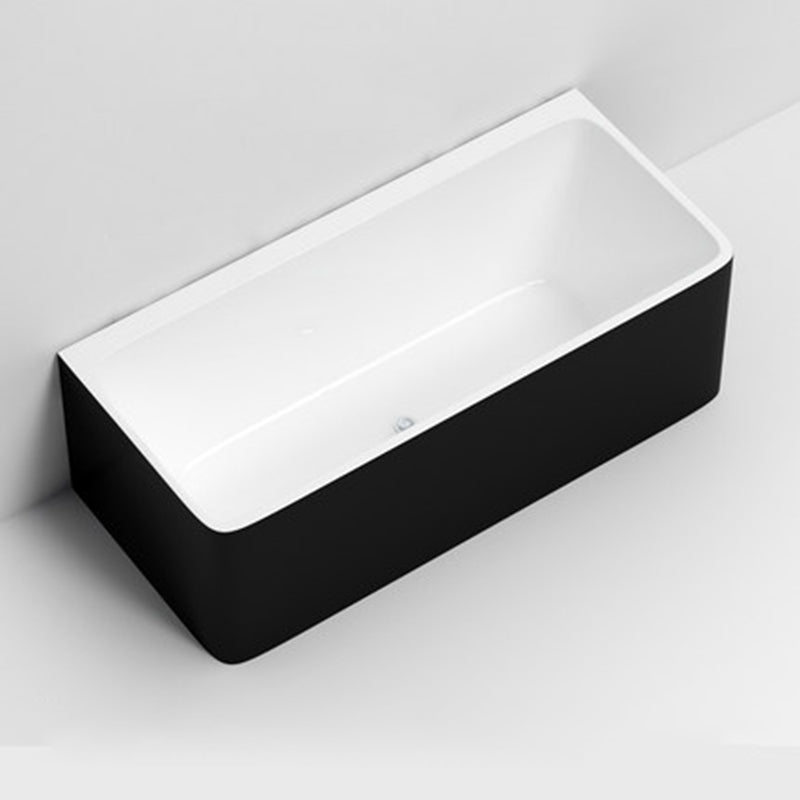 Modern Rectangular Alcove Bath Tub Acrylic Bath Tub for Home