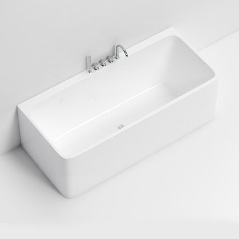 Modern Rectangular Alcove Bath Tub Acrylic Bath Tub for Home