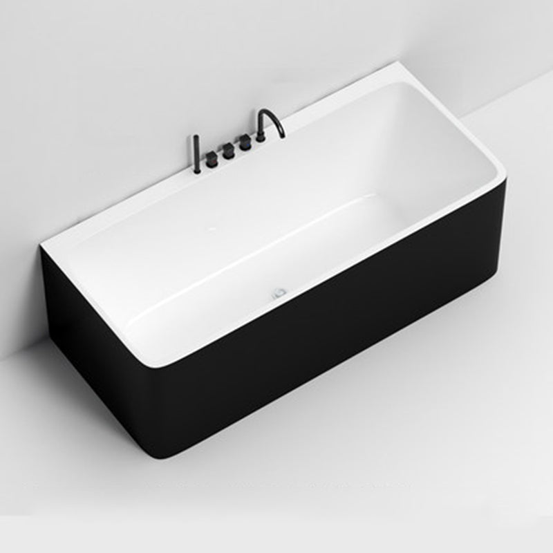 Modern Rectangular Alcove Bath Tub Acrylic Bath Tub for Home