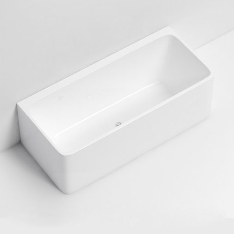 Modern Rectangular Alcove Bath Tub Acrylic Bath Tub for Home