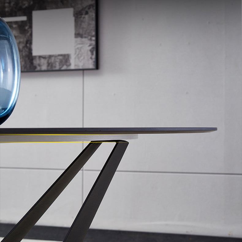 Modern Style Round Stone Table Set 1/2/3/4/7 Pieces Dining Set for Kitchen