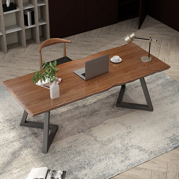 Industrial Style Rectangle Wood Table Set 1/2 Pieces Dining Set for Kitchen