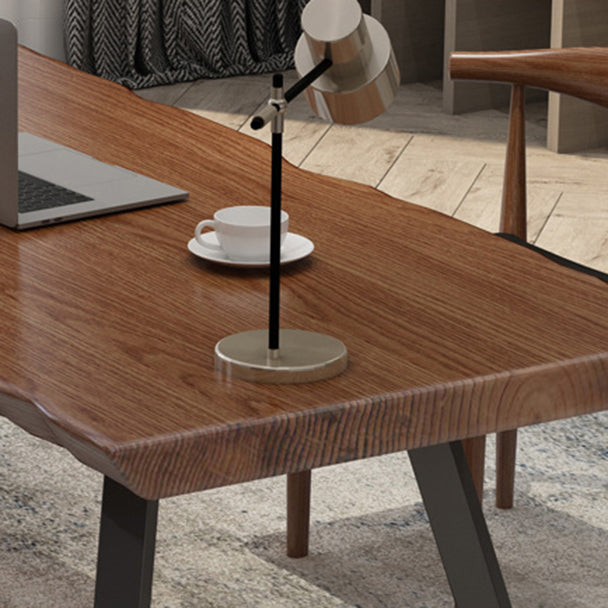 Industrial Style Rectangle Wood Table Set 1/2 Pieces Dining Set for Kitchen