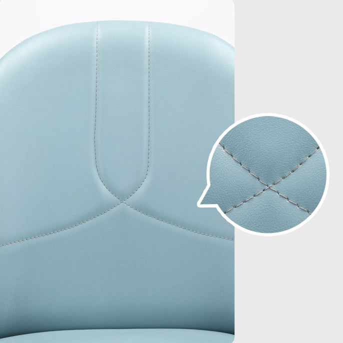 Glam Style Faux Marble Dining Set Round 1/4/5 Pieces Dining Set