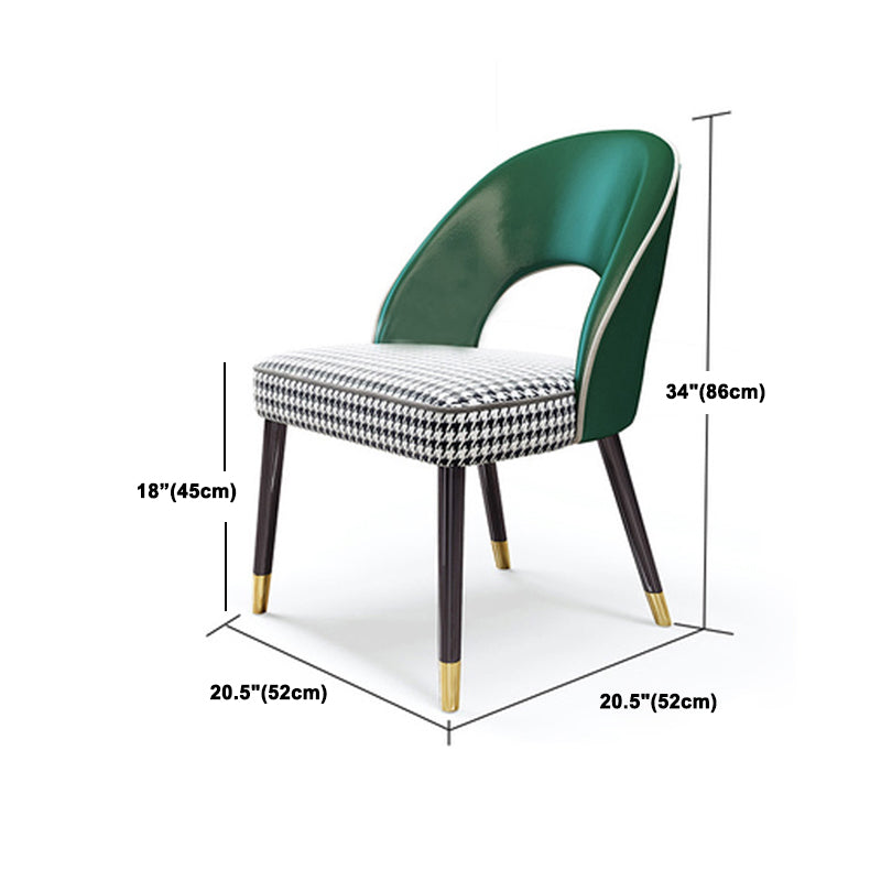 Glam Style Rectangle Table Set 1/2/5/7 Pieces Dining Set for Kitchen