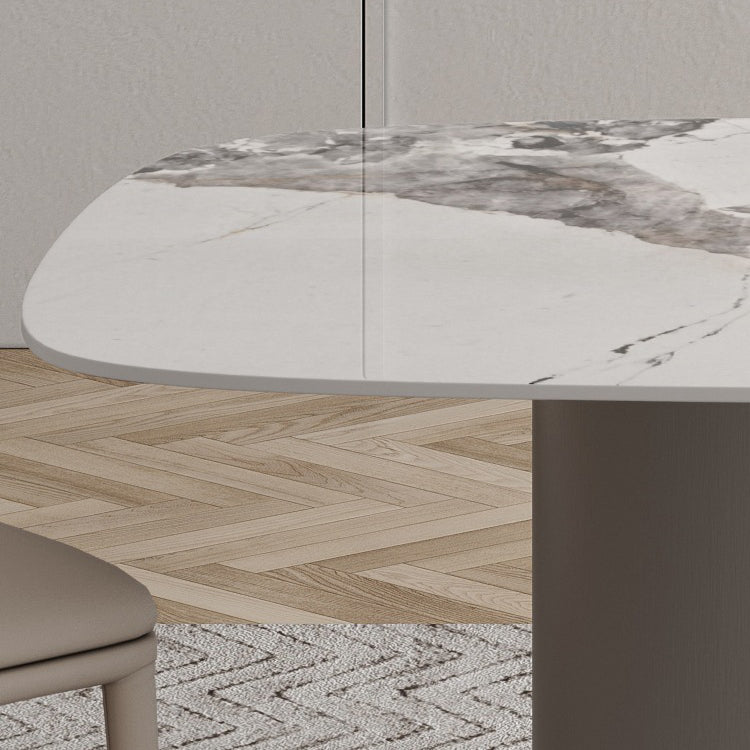 Contemporary Style Rectangle Table Set 1/4/5/6 Pieces Dining Set for Kitchen