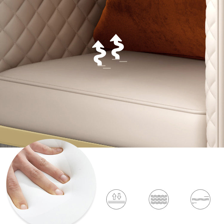 Glam Sintered Stone Dining Set Round 1/2/5 Pieces Dining Table Set for Home Use