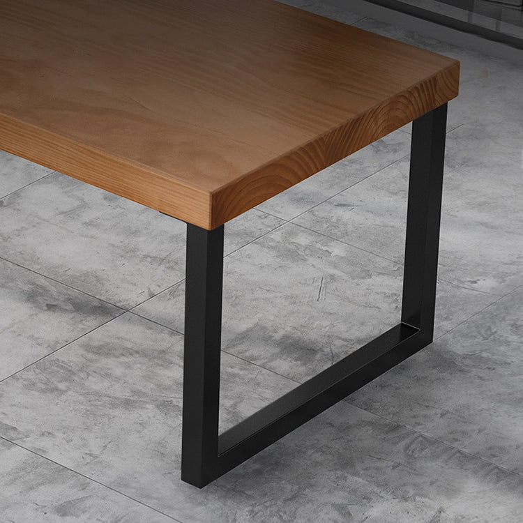 Modern Style Rectangle Wood Table Set 1/2/7 Pieces Dining Set for Home