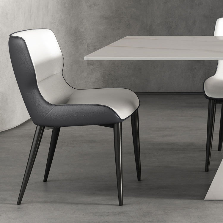 Rectangle Dining Set 1/4/5/7 Pieces Modern Sintered Stone Top Dinette Table Set