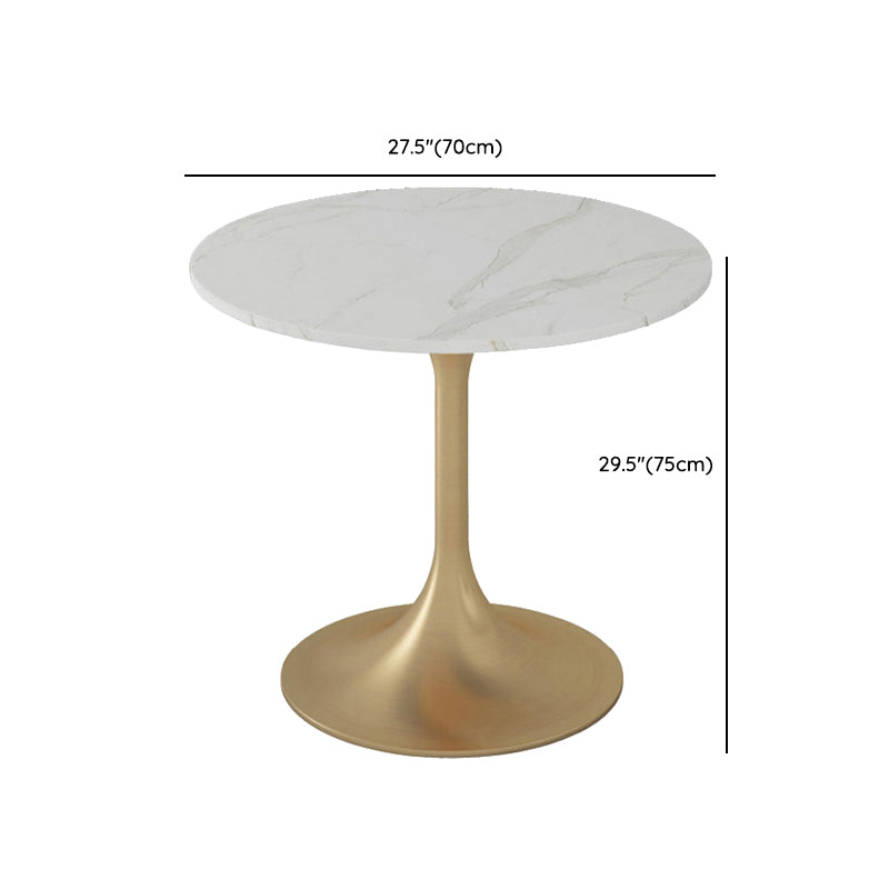 Modern Dining Set 1/4/5 Pieces Round Stone Dining Table for Dining Room