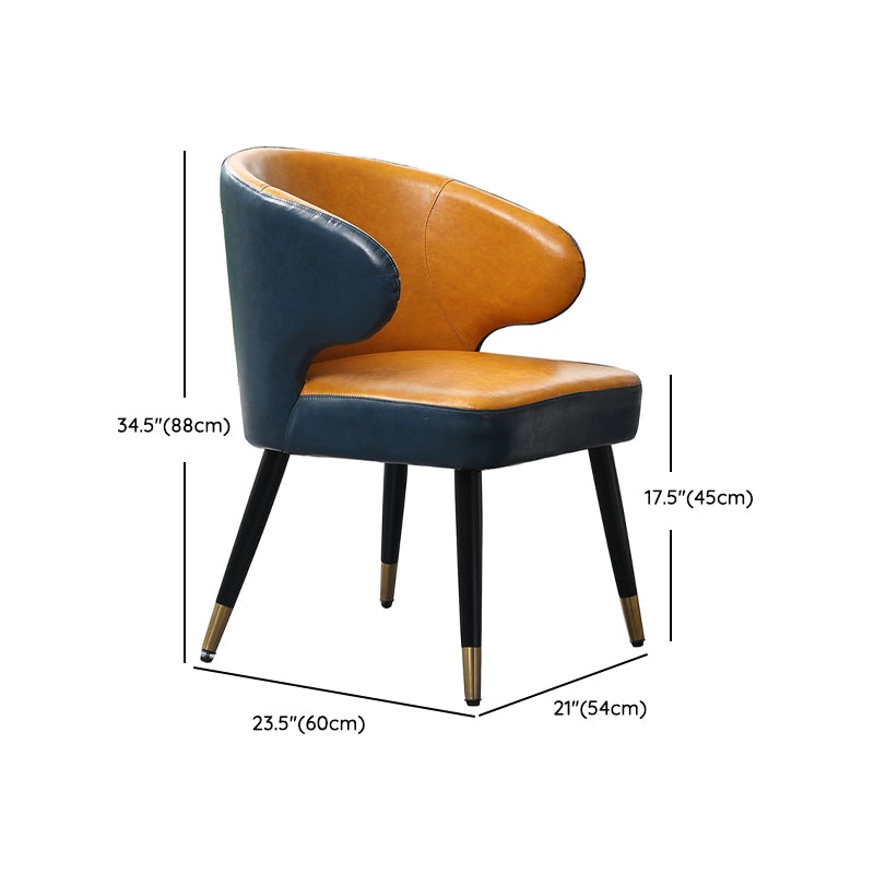 Round 1/3/4 Pieces Dining Set Glam Style Faux Marble Dining Set for Home Use