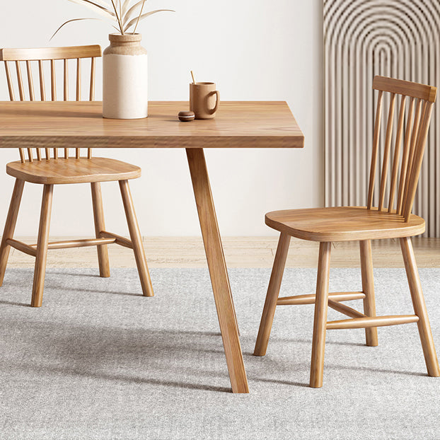 Modern Style Rectangle Wooden Table Set 1/2/5/7 Pieces Dining Set for Kitchen