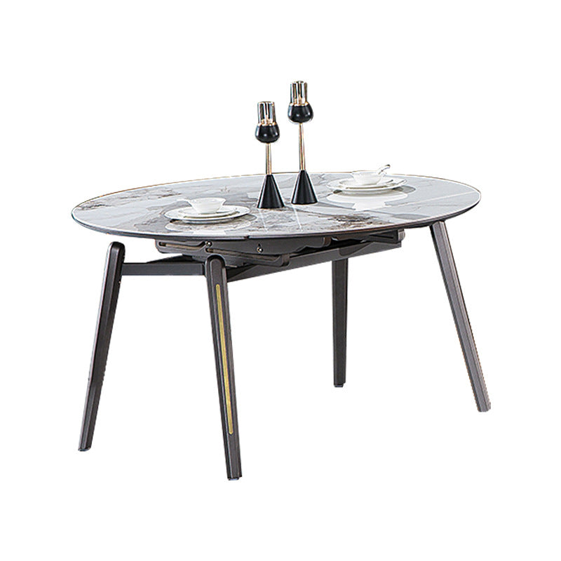 Contemporary Style Round Table Set 1/2/5 Pieces Dining Set for Kitchen